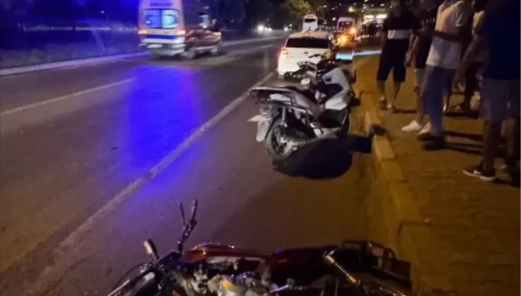 Alanya’da Motosiklet Kazası: 1 Ölü, 1 Yaralı